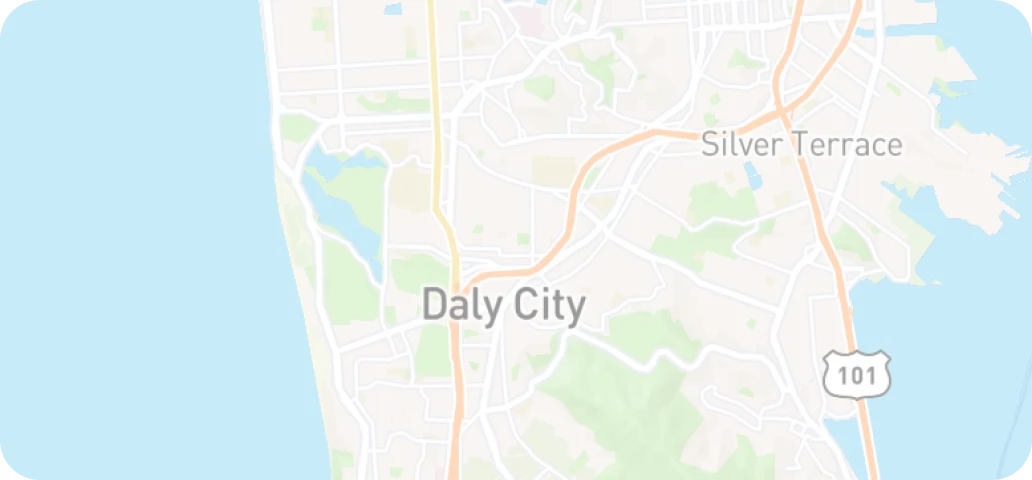 map of Daly City