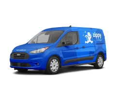 Ford Transit Connect with a full wrap