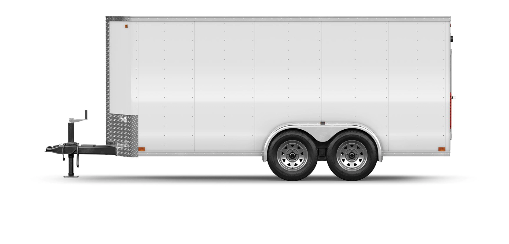 image of a generic v-nosed trailer