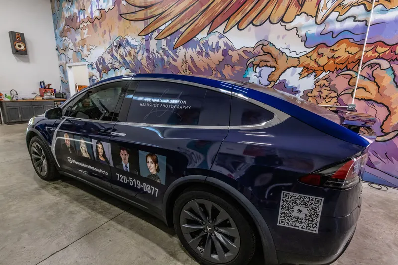 Vehicle wrap project
