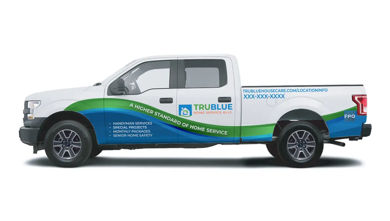 SUV Wrap for TruBlue