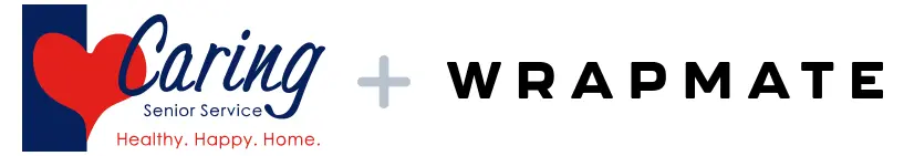 Co-branded logos for and Wrapmate