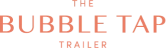 Bubble tap trailer logo