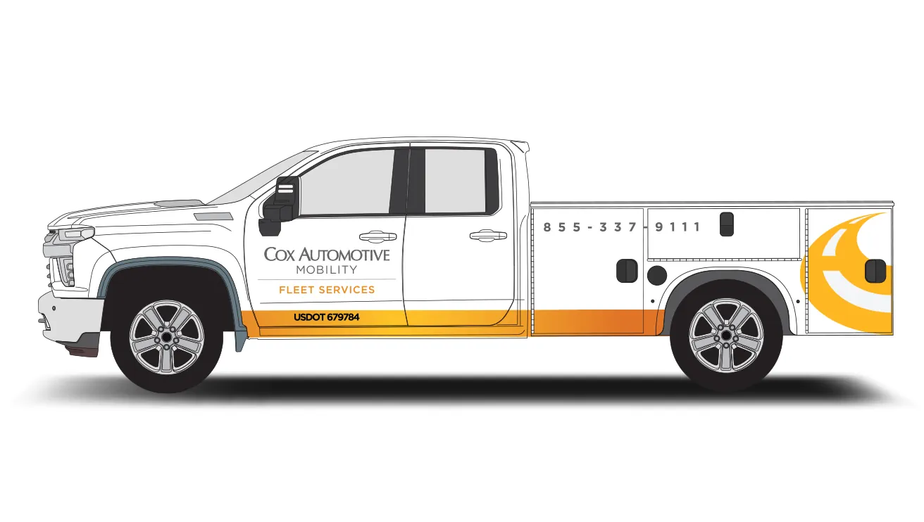 SUV Wrap for Cox Automotive