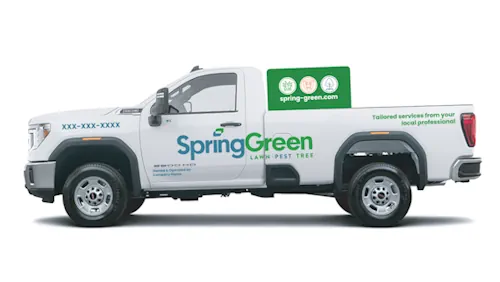 Tank truck graphics for Spring Green